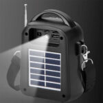⁦Haut-Parleur Sans Fil avec Qualité Sonore Hi-Fi et Panneau Solaire YG-A20T – مكبر صوت محمول⁩ - الصورة ⁦6⁩