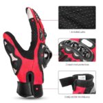 ⁦Pack Moto Hiver Cagoule intégrale thermique + Gants Pro Biker respirants avec protections antidérapantes⁩ - الصورة ⁦7⁩