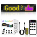⁦Bande LED Matrix Panel pour voiture écran souple programmable (92 x 374 mm)⁩ - الصورة ⁦4⁩