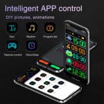 ⁦Bande LED Matrix Panel pour voiture écran souple programmable (92 x 374 mm)⁩ - الصورة ⁦7⁩