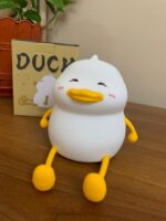 ⁦Veilleuse en Silicone Forme Canards pour Chambre d’enfant Rechargeable⁩ - الصورة ⁦9⁩