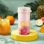 ⁦Blander Jus en forme de tasse Crony 300 ml, mélangeur portable rechargeable par USB, mini tasse à jus étanche⁩ - الصورة ⁦7⁩