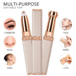⁦Facial Hair Remover 2 in 1 Eyebrow Trimmer⁩ - الصورة ⁦5⁩