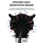 ⁦Lumière de hibou antibrouillard LED pour la moto 1Pcs – مصباح دراجات نارية عالي السطوع⁩ - الصورة ⁦5⁩