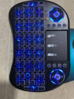 ⁦Clavier et Pad sans fil Tricolor rétroéclairé USB multimédia contrôle⁩ - الصورة ⁦10⁩