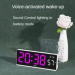 ⁦Horloge Électronique Multifonctionnelle avec Affichage de la Température – ساعة إلكترونية متعددة الوظائف مع عرض درجة الحرارة⁩ - الصورة ⁦4⁩