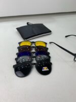 ⁦Lunette 6 En 1 2231A Optique / Soleil / Nuit - نظارات شمسية مغناطيسية⁩ - الصورة ⁦13⁩