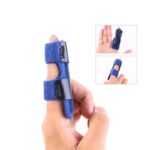 ⁦Attelle De Doigt ,Index en Aluminium Réglable Moyen Doigt Récupération Protection Contre Les Blessures⁩ - الصورة ⁦4⁩