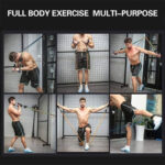 ⁦Cordes élastiques de musculation Ensemble de bandes pour sport 11Pcs (5Kg-45Kg) – طقم التدريب المنزلي⁩ - الصورة ⁦7⁩