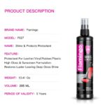 ⁦FLAMINGO Brillance ET Protection Intérieure pour Voitures 295 ml – منظف مقاعد الجلدية للسيارات⁩ - الصورة ⁦7⁩