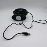⁦Ventilateur électrique 12V pour tableau de bord de voiture, rotatif à 360 degrés⁩ - الصورة ⁦4⁩
