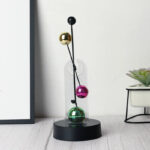 ⁦Boule d'équilibre de bureau à mouvement perpétuel,décor anti-stress⁩ - الصورة ⁦3⁩