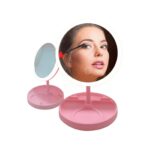 ⁦Miroir de maquillage de bureau avec lampe⁩ - الصورة ⁦4⁩