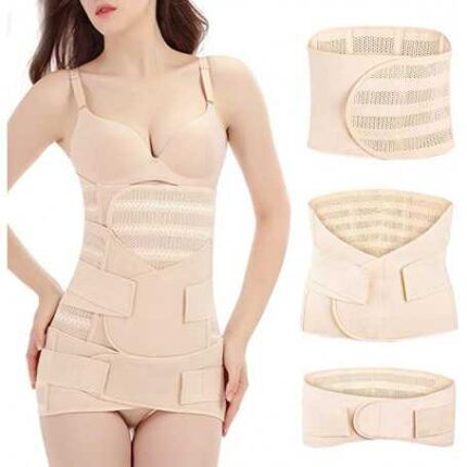 Ceinture 3PCS de récupération du corps apres l'accouchement - حزام استعادة الجسم بعد الولادة مكون من 3 قطع