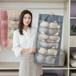 ⁦Organisateur de sous-vêtements multi-poches Double face suspendu de chaussettes de soutien-gorge⁩ - الصورة ⁦5⁩