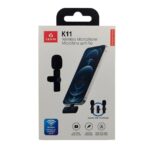 ⁦K11 Microphone-cravate sans fil Recording Audio Video Androïd / iPhone⁩ - الصورة ⁦6⁩