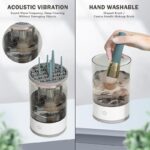 ⁦Machine de nettoyage de pinceaux maquillage électrique portable 3en1 - منظف ​​ومجفف فرش المكياج الأوتوماتيكي⁩ - الصورة ⁦5⁩