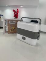 ⁦Boîte à Lunch Électrique Portable avec 2 Récipients Amovibles en Acier Inoxydable – علبة تسخين طعام⁩ - الصورة ⁦8⁩