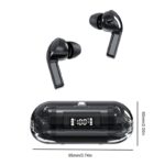 ⁦Écouteurs sans fil Bluetooth 5 couleur noir DUNTH DU-T152⁩ - الصورة ⁦2⁩