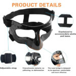 ⁦Masque de sport pour entraînement sportif confortable et réglable – قناع واقي للرياضيين⁩ - الصورة ⁦6⁩