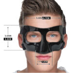 ⁦Masque de sport pour entraînement sportif confortable et réglable – قناع واقي للرياضيين⁩ - الصورة ⁦2⁩