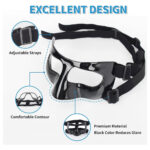 ⁦Masque de sport pour entraînement sportif confortable et réglable – قناع واقي للرياضيين⁩ - الصورة ⁦4⁩