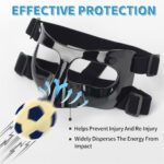 ⁦Masque de sport pour entraînement sportif confortable et réglable – قناع واقي للرياضيين⁩ - الصورة ⁦5⁩
