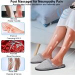 ⁦Pantoufles de massage USB pour thérapie électrique à impulsions⁩ - الصورة ⁦2⁩
