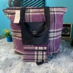 Sac à main burberry Grande capacité avec un portefeuille pour femme