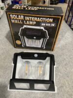 ⁦Applique murale solaire étanche pour petite maison, fil Rett à induction, lumière chaude, cour, villa, jardin, extérieur⁩ - الصورة ⁦11⁩