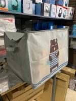 ⁦Pack 2 Sac de rangement Pliable pour vêtements à motifs de dessins animés Grande capacité - طقم2 قطع حقيبة تخزين ذات سعة كبيرة لللحاف والملابس⁩ - الصورة ⁦10⁩