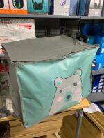 ⁦Pack 2 Sac de rangement Pliable pour vêtements à motifs de dessins animés Grande capacité - طقم2 قطع حقيبة تخزين ذات سعة كبيرة لللحاف والملابس⁩ - الصورة ⁦14⁩