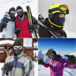 ⁦Pack Cagoule d’hiver Excefore avec gants thermiques pour écran tactile – طقم قناع وجه مع قفازات شتوية⁩ - الصورة ⁦8⁩