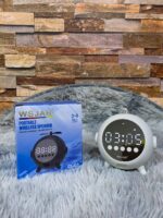 ⁦Réveil Numérique à Miroir Rechargeable avec Haut-parleur Portable Bluetooth 5.0⁩ - الصورة ⁦4⁩