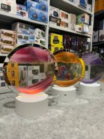 ⁦Sablier Lampe led 3D tactile USB en verre avec télécommande⁩ - الصورة ⁦7⁩