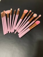 ⁦Lot de 15 Pinceaux zoeva professionnels avec trousse⁩ - الصورة ⁦5⁩