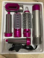 ⁦Sèche-cheveux peigne à air chaud 5in1 curling premium protection⁩ - الصورة ⁦8⁩