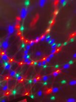 ⁦Boule magique rotative colorée RGB, lumière de scène⁩ - الصورة ⁦4⁩
