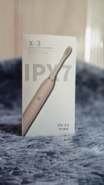 ⁦Brosse à dents électrique Sonic X3 pour adultes avec 6 modes de fonctionnement avec extra têtes – فرشاة أسنان كهربائية 6 أوضاع تشغيل و رؤوس إضافية⁩ - الصورة ⁦2⁩