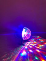 ⁦Boule magique rotative colorée RGB, lumière de scène⁩ - الصورة ⁦7⁩