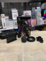 ⁦Kit de renforcement de la poignée (5 Pieces) entraîneur de force de préhension, entraînement de l'avant-bras, réglables, renforcement des doigts, anneau et balle anti-stress avec sac de transport مجموعة تقوية قبضة اليد (5 قطع)⁩ - الصورة ⁦9⁩