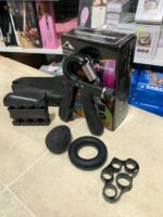 ⁦Kit de renforcement de la poignée (5 Pieces) entraîneur de force de préhension, entraînement de l'avant-bras, réglables, renforcement des doigts, anneau et balle anti-stress avec sac de transport مجموعة تقوية قبضة اليد (5 قطع)⁩ - الصورة ⁦10⁩