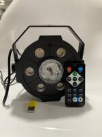 ⁦Projecteur jeux de lumiere RGB Laser rotatif 6en1 effets Stroboscope⁩ - الصورة ⁦7⁩