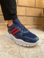 ⁦Chaussure streetwear casual confortable semelle absorbante au chocs - BLEU NUIT⁩ - الصورة ⁦5⁩