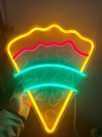 ⁦Signe Néon Led Pizza Pour Décoration De Restaurant⁩ - الصورة ⁦6⁩