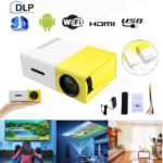 Projecteur Home Cinéma Multimédia 1080P Borrego YG300 FULL HD