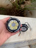 ⁦Lot de 2 Phares Antibrouillard 6 LED 12V-85V pour Moto⁩ - الصورة ⁦3⁩