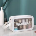 ⁦Trousse de Douche Wash-bag transparent, étanche⁩ - الصورة ⁦4⁩
