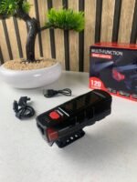 ⁦Lampe d’éclairage solaire pour vélo et trottinette avec sonnette et alarme – مصباح دراجات يعمل بالطاقة الشمسية⁩ - الصورة ⁦8⁩