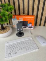 ⁦Combo clavier et souris avec support de téléphone compatible ( windows + ios + android )⁩ - الصورة ⁦7⁩